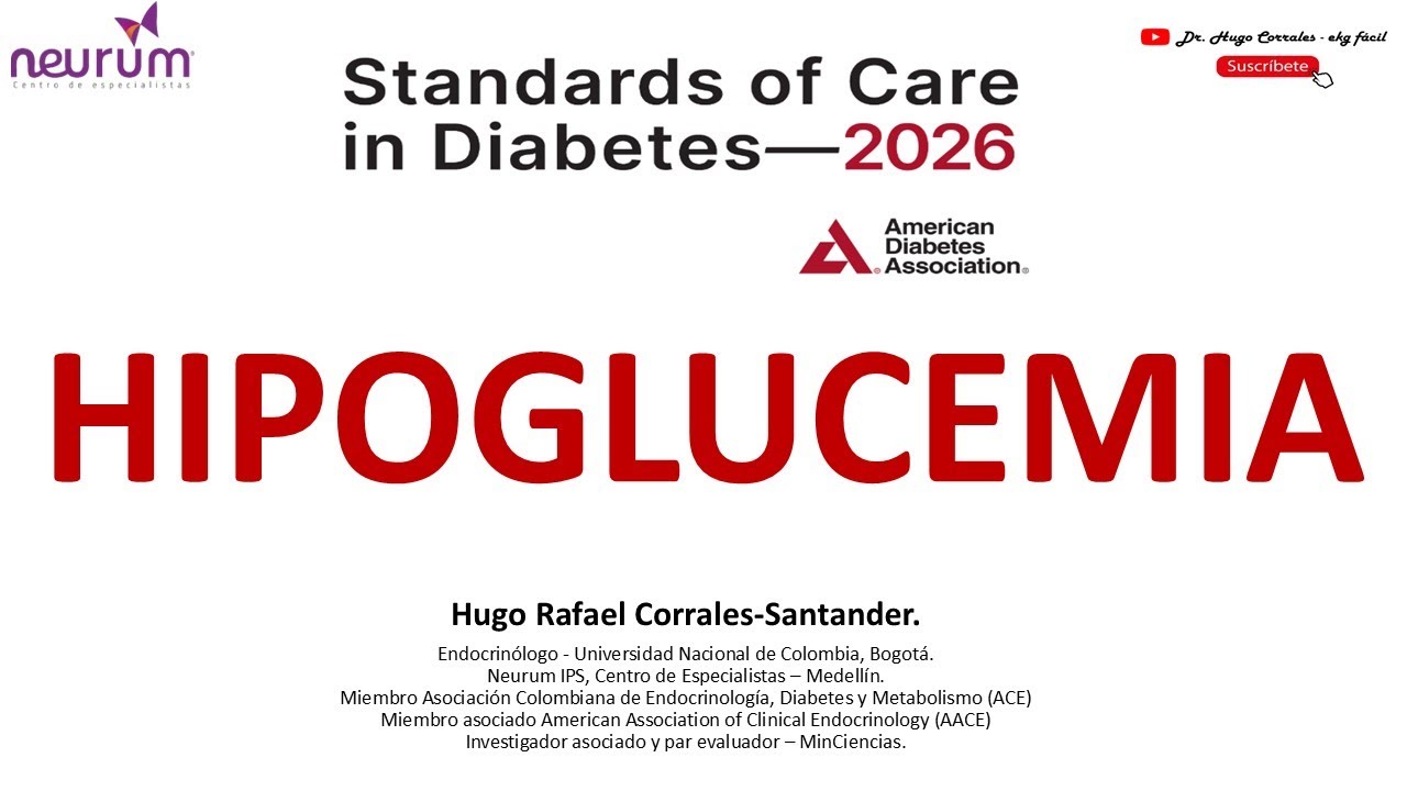 ADA 2026: HIPOGLUCEMIA
