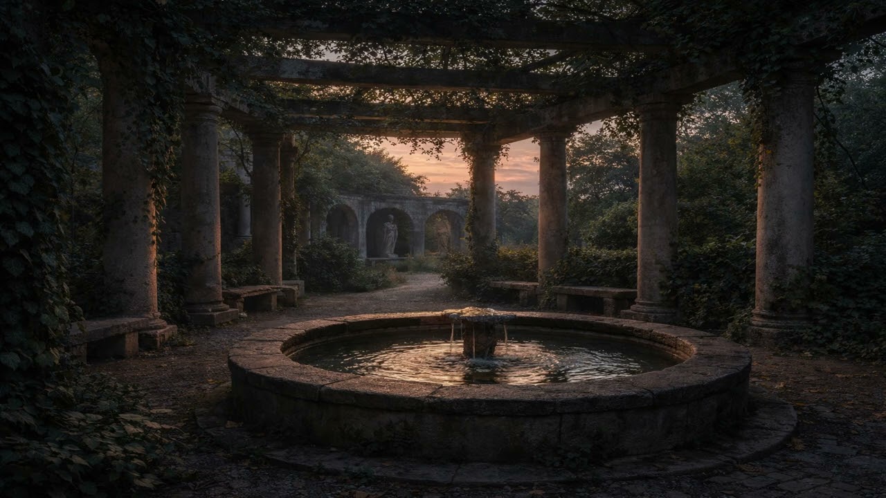 Hortus Silens | Ancient Roman Garden | Latin Ambient Neoclassical Music