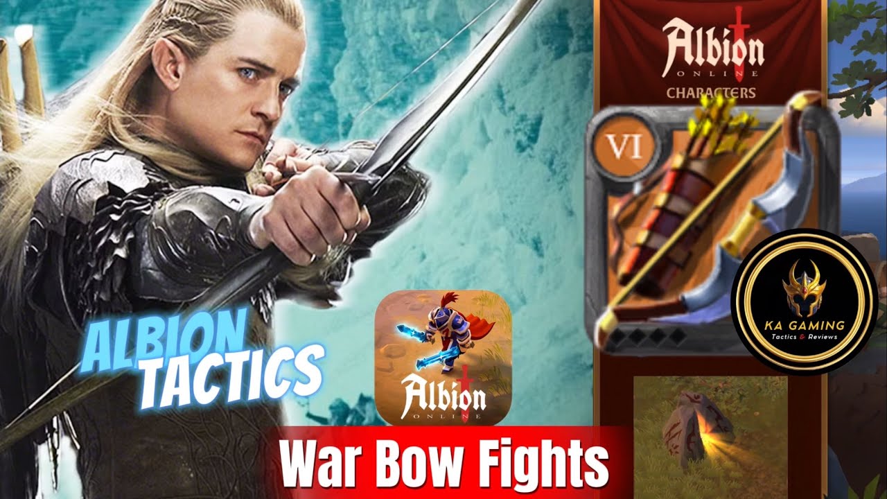 Warbow Albion Tactics Mastery 🏹 Corrupted Dungeon (Ep3) ♠️ KA gaming on Albion Online
