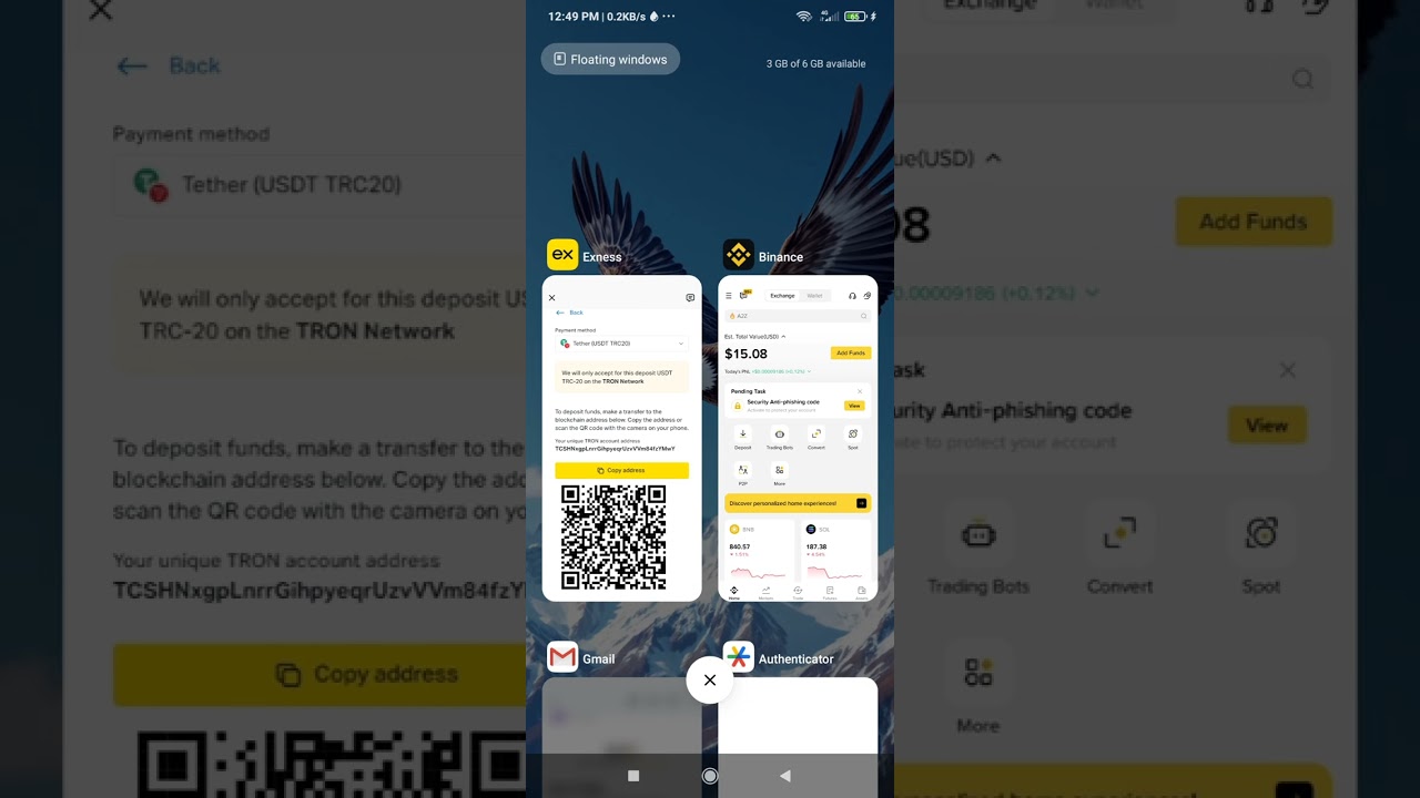How to Deposit in EXNESS from BINANCE 