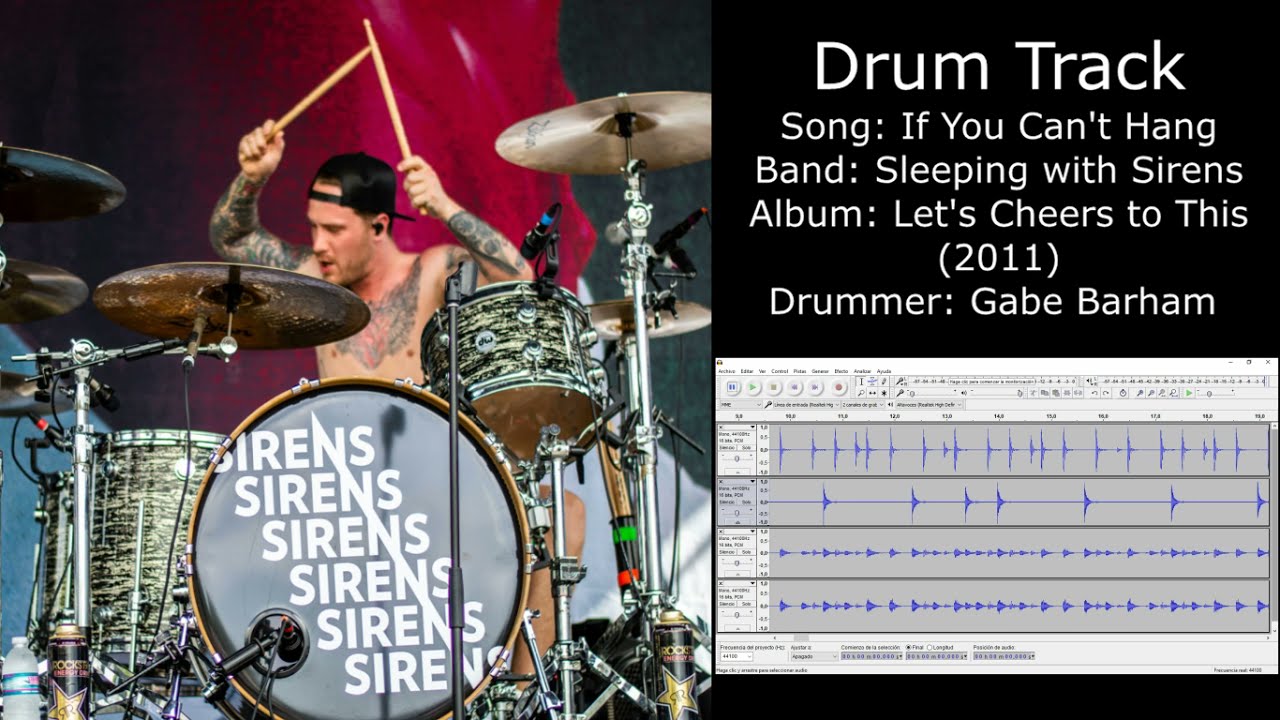 If You Can't Hang (Sleeping with Sirens) • Drum Track