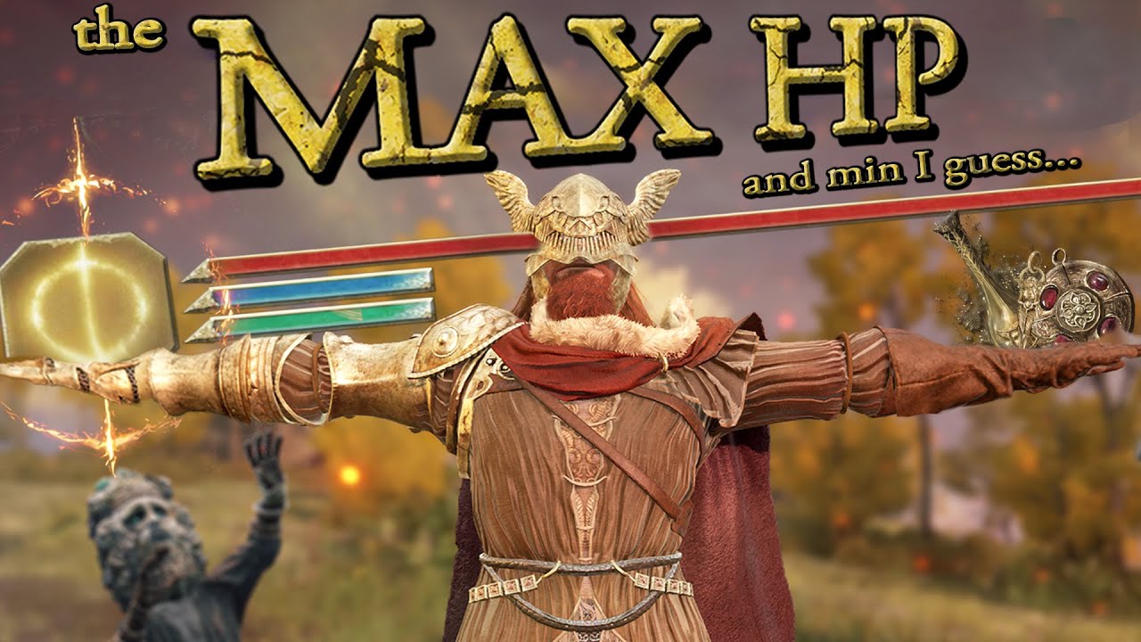 What's the MAX and MIN HP in Elden Ring?