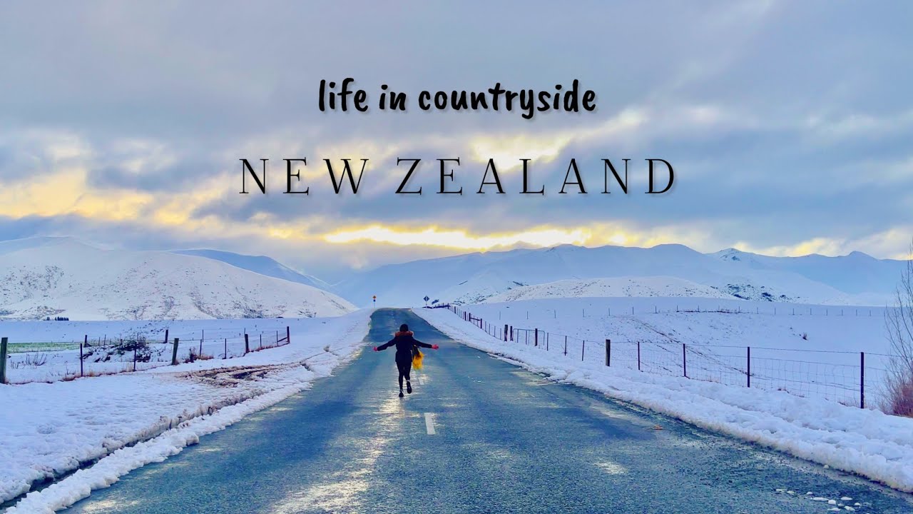 Living in New Zealand  | Winter in New Zealand | Twizel , NZ | Aesthetic Vlog