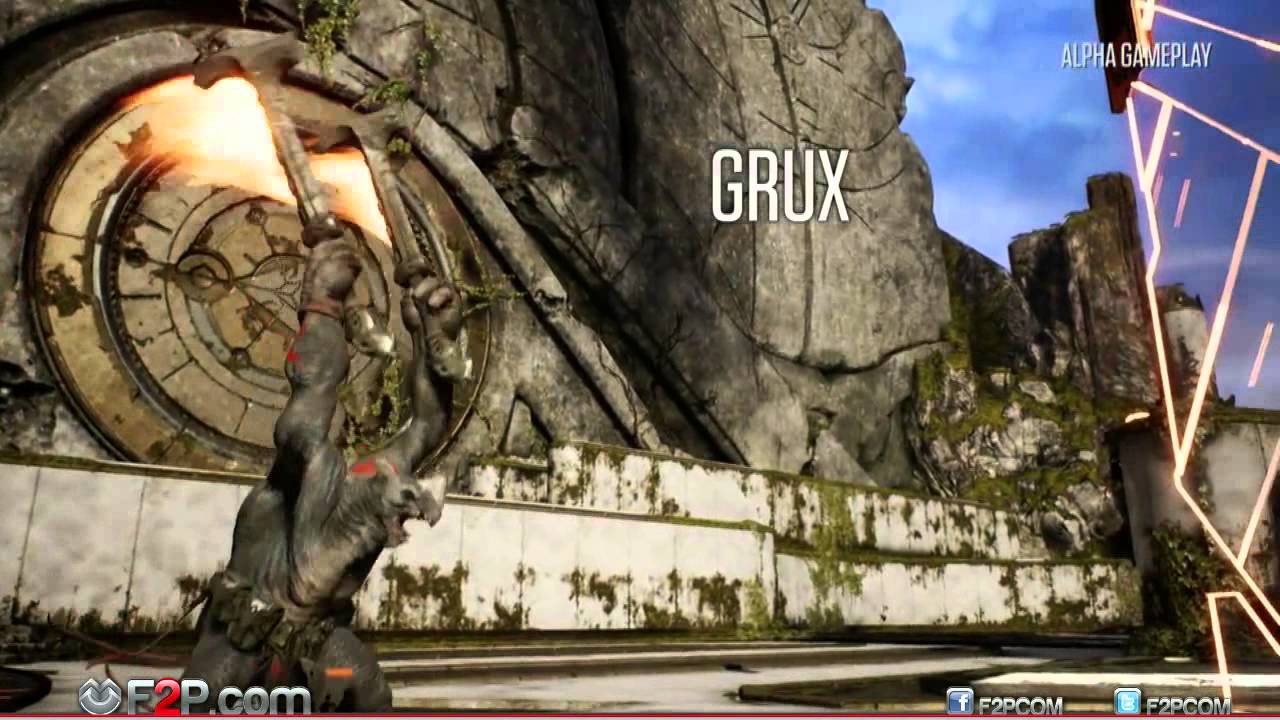 Paragon Alpha Gameplay footage - Core Defense Trailer