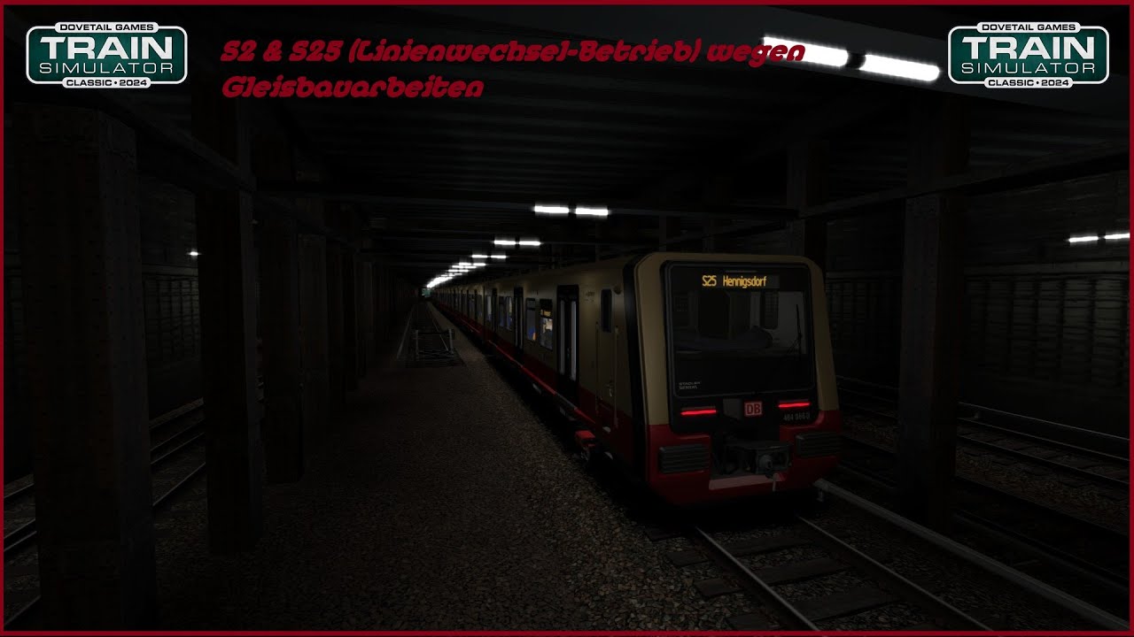 LP TSC Linienwechselbetrieb auf der S2 und S25