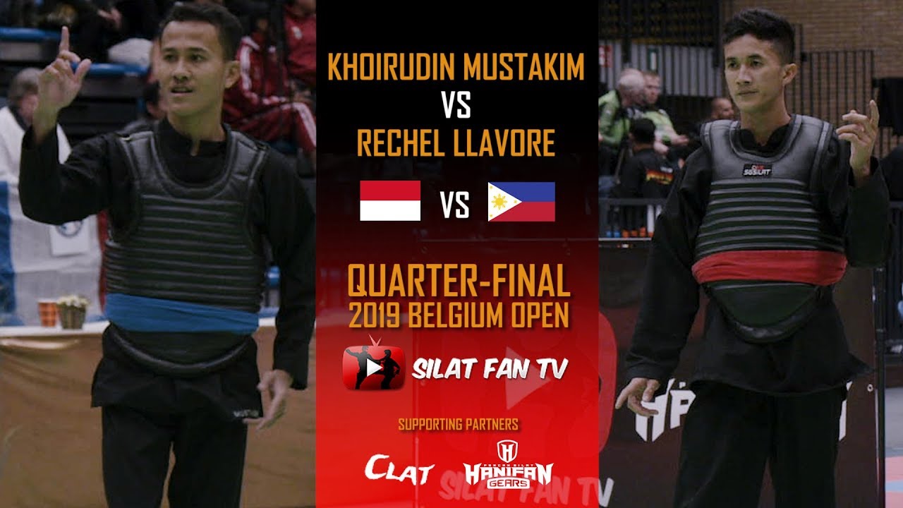 KHOIRUDIN MUSTAKIM V RECEHL LLAVORE | 2019 PENCAK SILAT BELGIUM OPEN