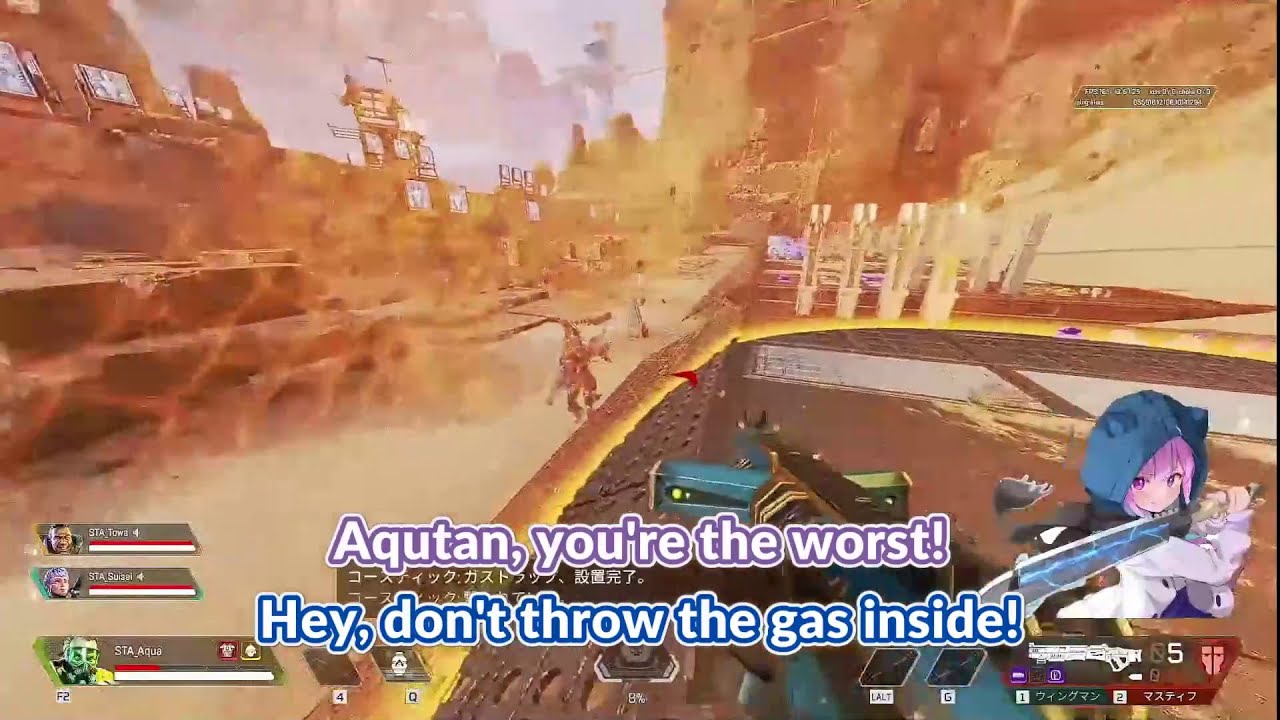 Startend dome fight practice 【Aqua/Towa/Suisei/Hololive/ENG Sub】