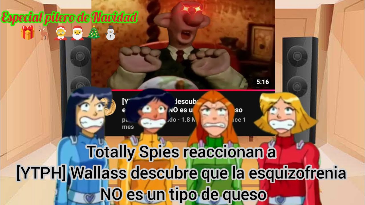 Totally Spies reaccionan a [YTPH] Wallass descubre que la esquizofrenia NO Es un tipo de queso