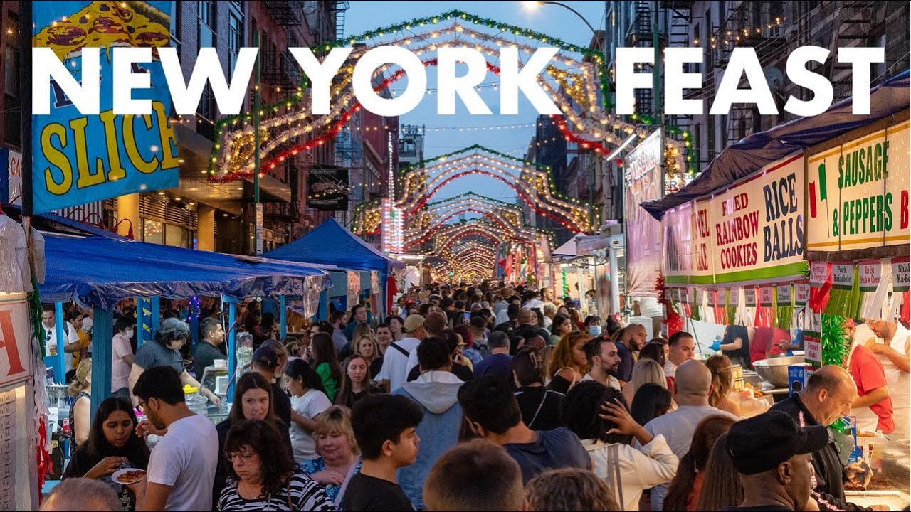 Feast of San Gennaro LIVE New York City Little Italy 2025