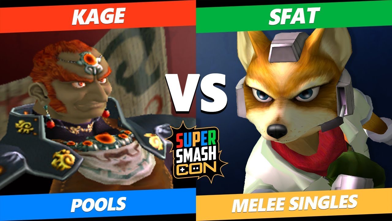 SSC 2019 SSBM - Sfat (Fox) Vs. Kage (Ganon) Smash Melee Tournament Pools
