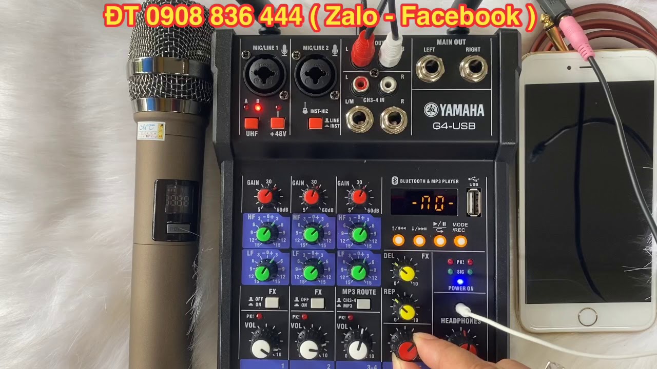 HƯỚNG DẪN SỬ DỤNG MIXER G4