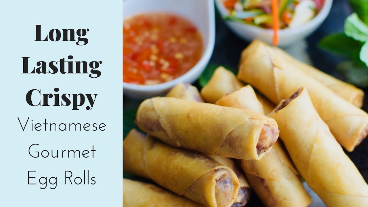 Vietnamese Gourmet Egg Rolls (Chả Giò Đặc Biệt)