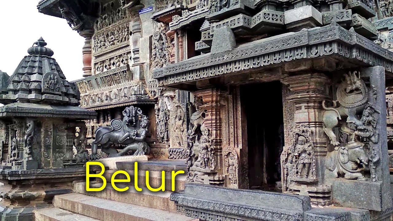 Belur Temple Chennakeshava Temple at Belur Hassan tourism Karnataka tourism Belur Chennakeshava