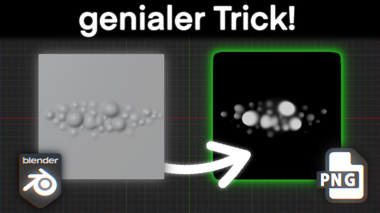 Blender: Eigene Alpha Brushes in 5 Min. (Nie wieder kaufen!)