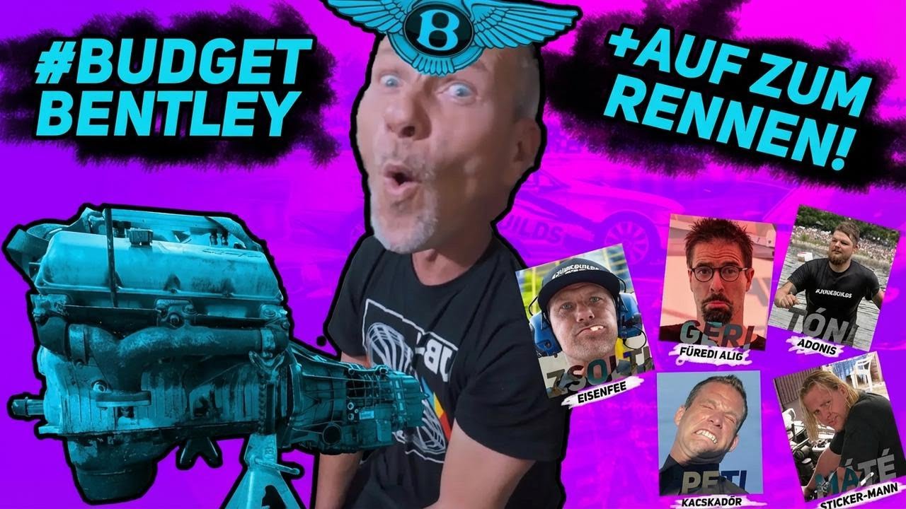 Budget-Bentley: Wir tunen die Kiste und gehen damit racen! Alles für den guten Zweck