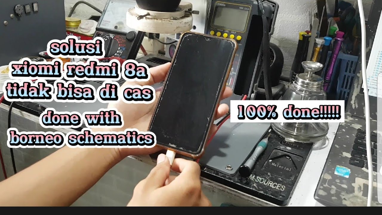 xiomi redmi 8a tidak bisa di cas