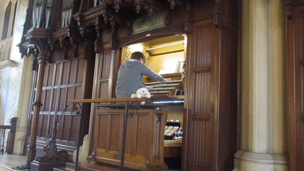 Battle Hymn of the Republic (Mine eyes have seen the Glory), Binns Organ, Rochdale Town Hall