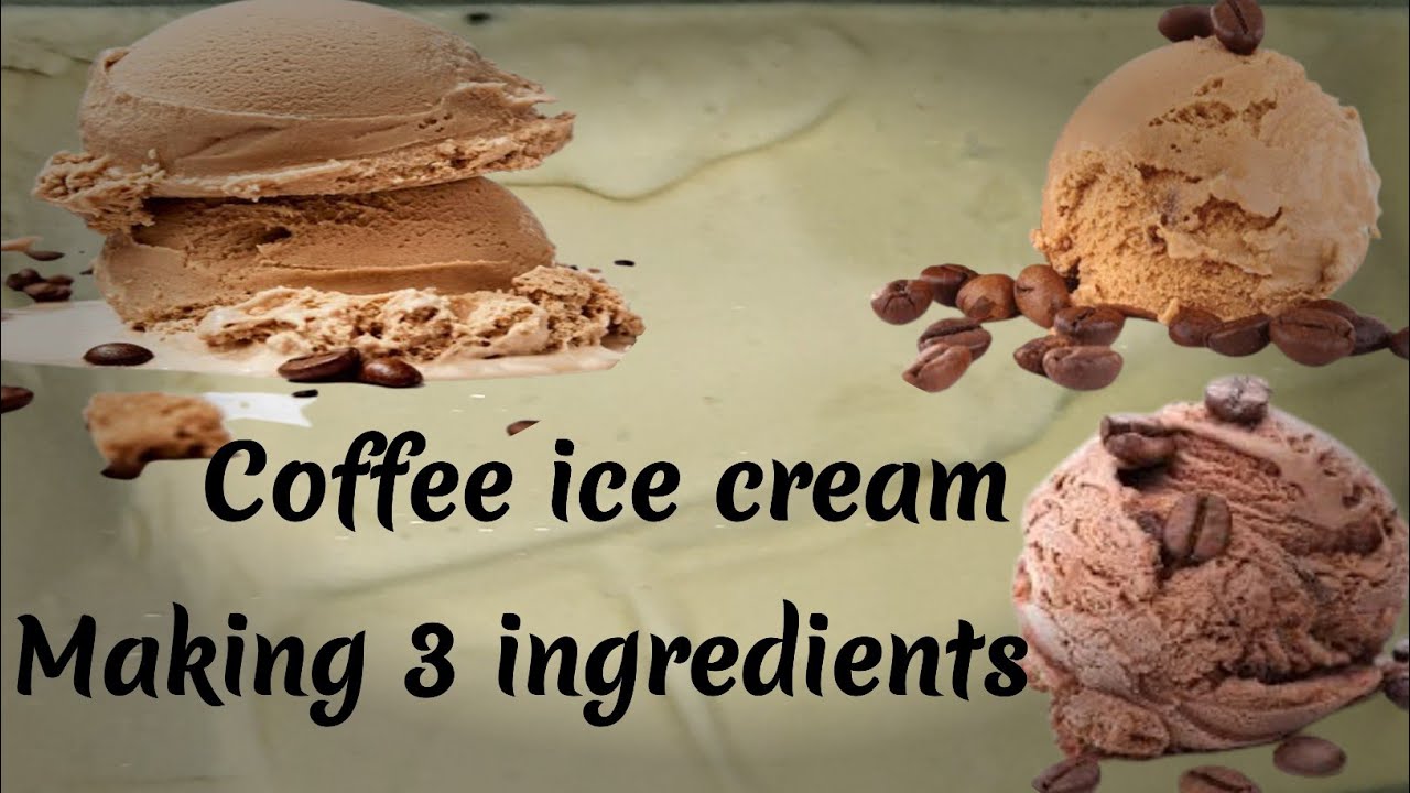 How to make coffee ice cream in home. Coffee ice cream make with ice cream stabilizer. 