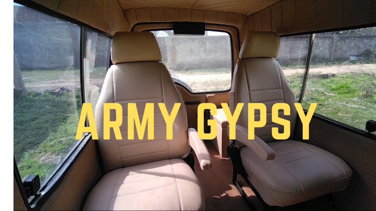 Maruti Gypsy Interior || Seats modification in Gypsy || Salaria Auto Galaxy.