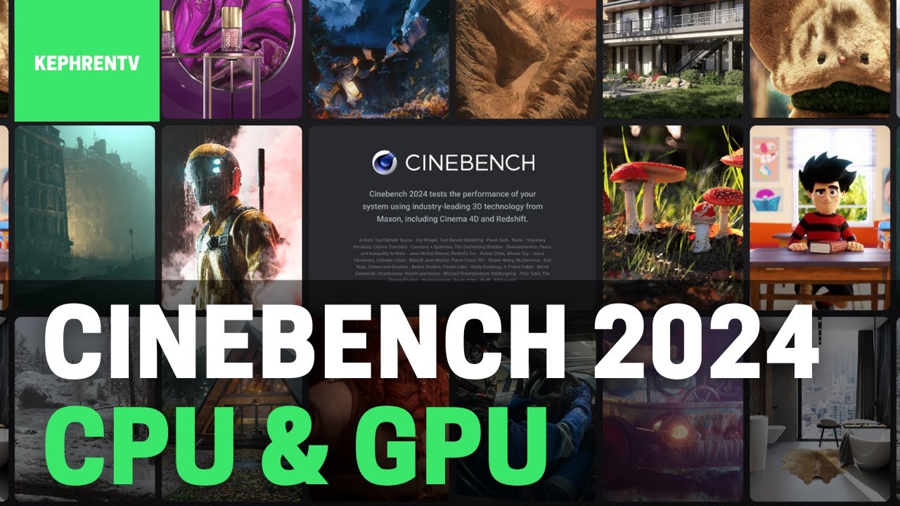 Cinebench 2024: универсальный бенчмарк для CPU и GPU