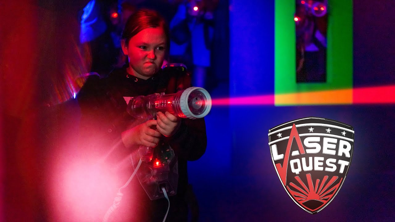 LASER QUEST DERBY | The Ultimate Sci-fi Action Adventure BIRTHDAY PARTY