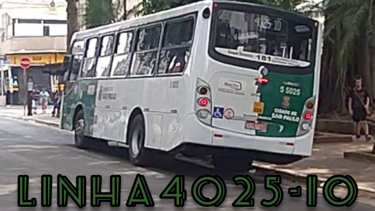 CAIO APACHE VIP II NA 4025-10 SENTIDO METRÔ TATUAPÉ - LINHAS DE ÔNIBUS #001