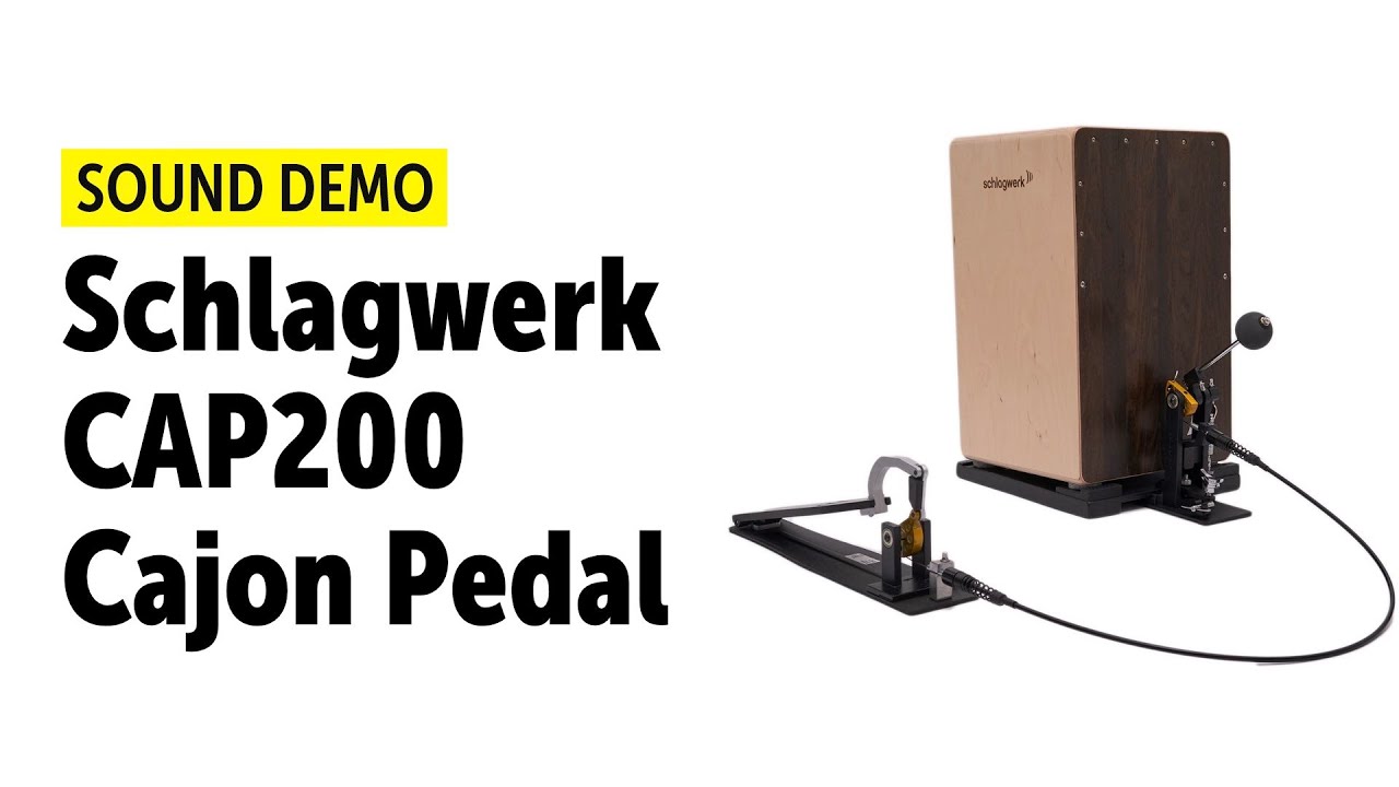 Schlagwerk | CAP200 | Cajon Pedal | Sound Demo