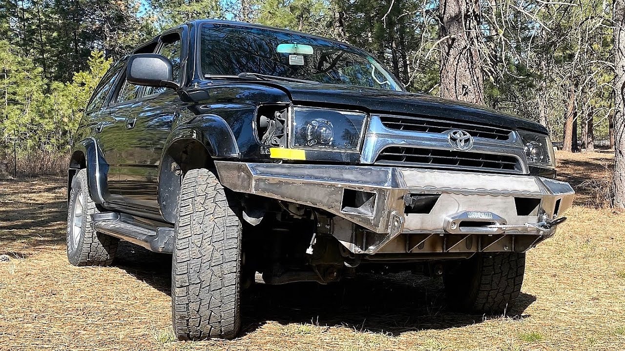Fabricating A Winch Bumper For The 3RD Gen Toyota 4Runner!!