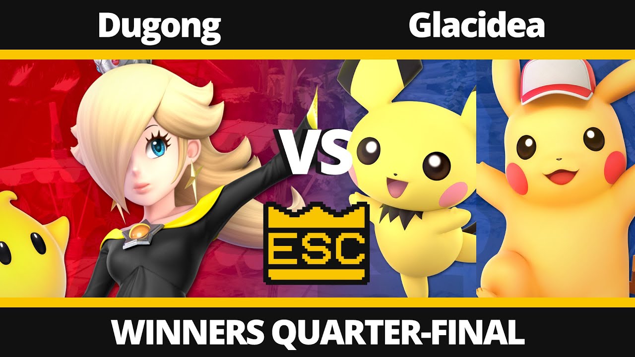 ESC 50 - Winners Quarter-Final - Dugong (Rosalina & Luma) Vs. Glacidea (Pichu, Pikachu) - SSBU UK