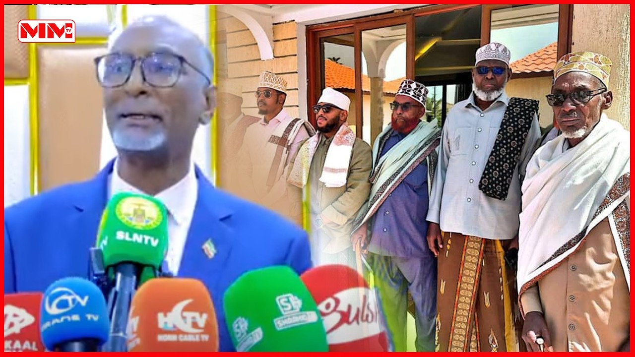Salaadiinta Awdal iyo Salel oo ka hadlay shir jaraa'id oo u qabtay wasiirka arrimaha gudaha.