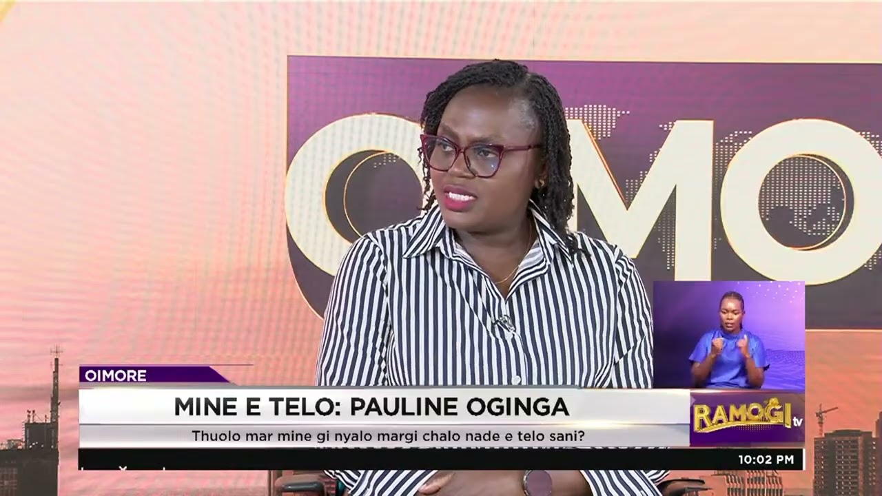 Pauline Oginga: Wadhi chako puonjo jii madonjo e tich ewi yore mag ikruok ne rutaya margi