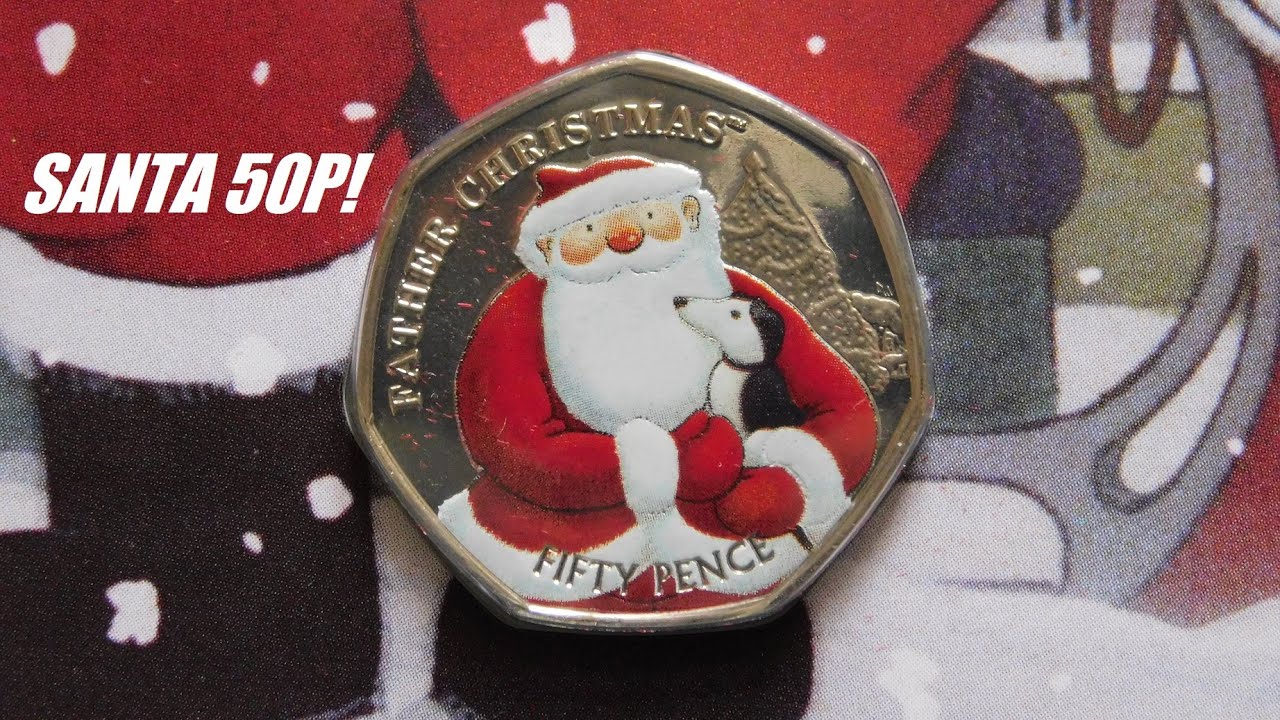 Father Christmas 50p Coin! (2021) #SANTA50P