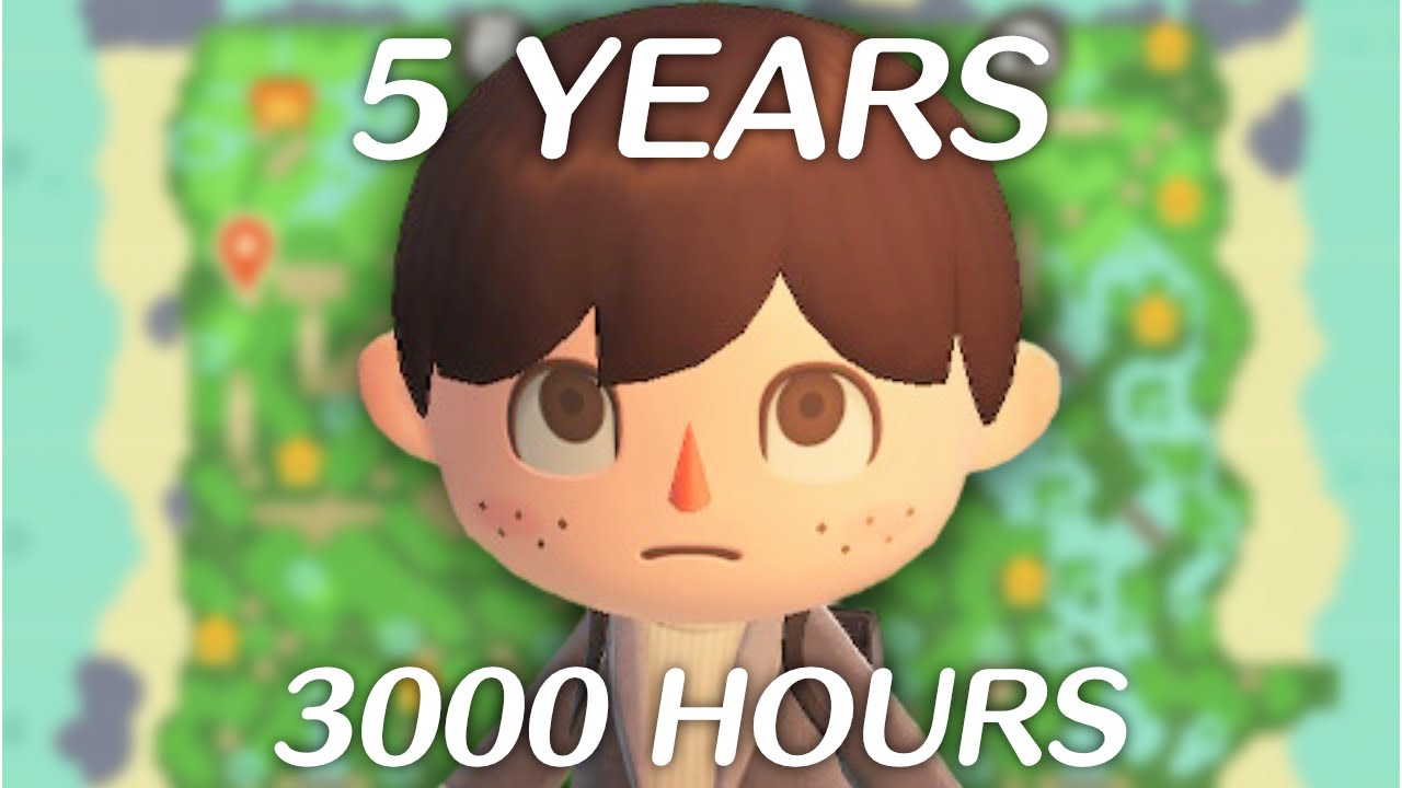 Crossing Channel ACNH Island Tour! 5 Years + 3000 Hours