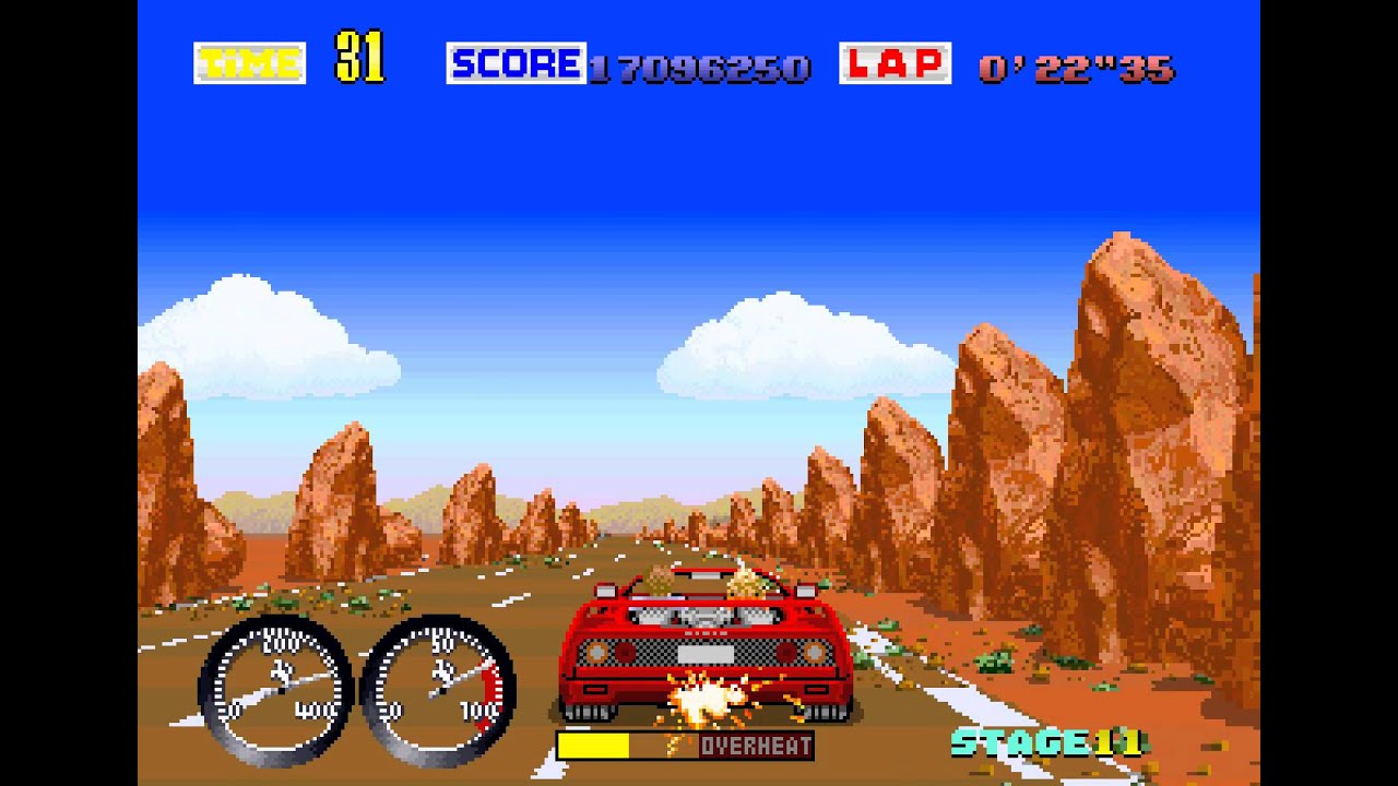 Turbo OutRun Longplay (Arcade) [60 FPS]
