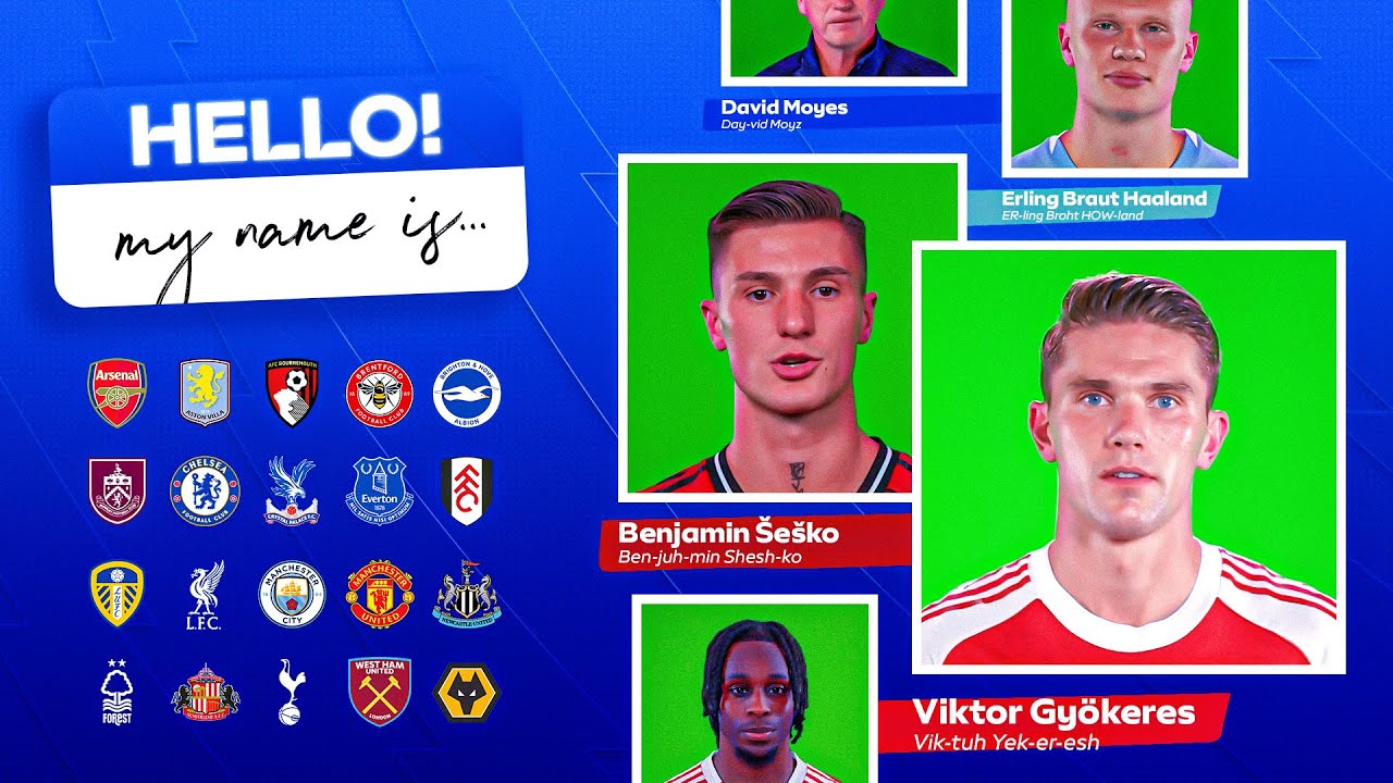 How to pronounce EVERY 2025/26 Premier League player and manager's name