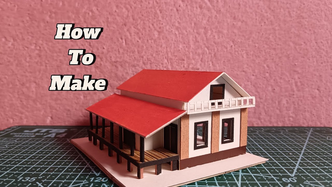 Build A Beautiful Cottage House With Cardboard 🏚😲
