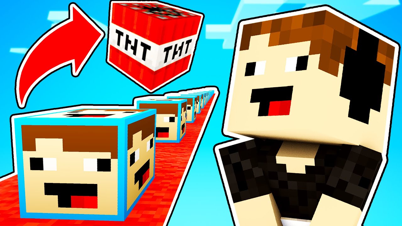 SUPER BLOQUE DE LA SUERTE! 😅🤣 | Minecraft