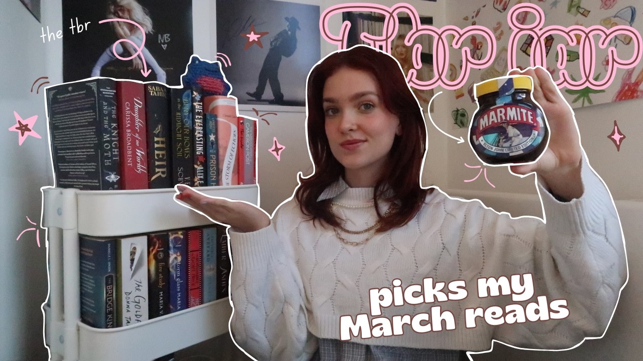 TBR jar chooses my March reads!🫙| March TBR 📚
