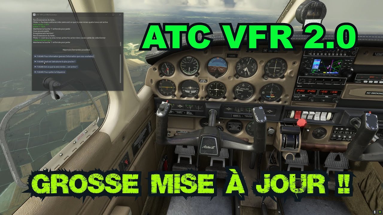 FS2020 / Grosse mise à jour d'ATC VFR