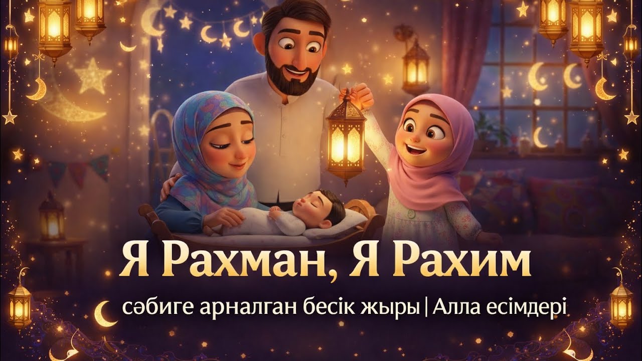 Алланың көркем есімдерімен бесік жыры | Я Рахман, Я Рахим