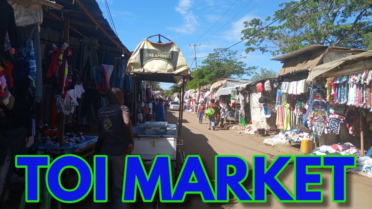Toi Market Near Kibra, Off Ngong Road