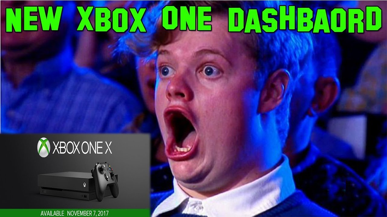 New Xbox One Dashboard Created for Xbox One X?