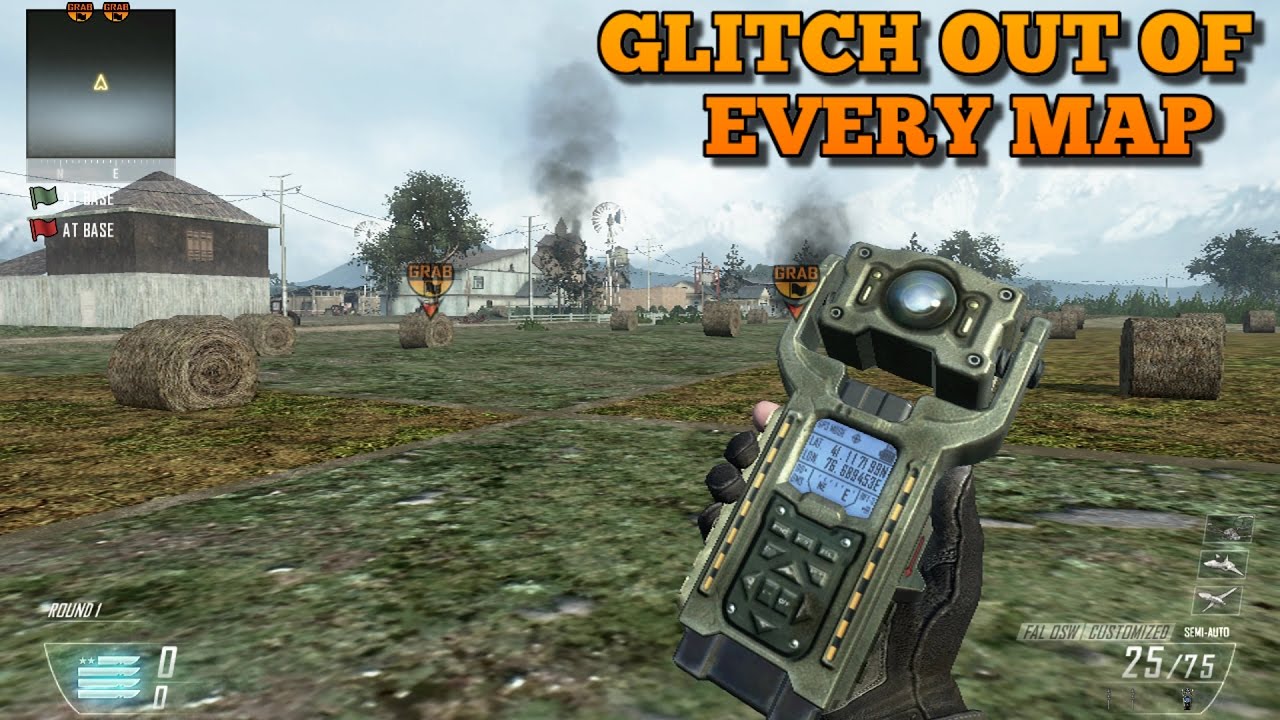 BO2 OUT OF EVERY MAP GLITCH!! (CTF Out of map/Spots Glitches) [XBOX ONE/XBOX 360/PS3]