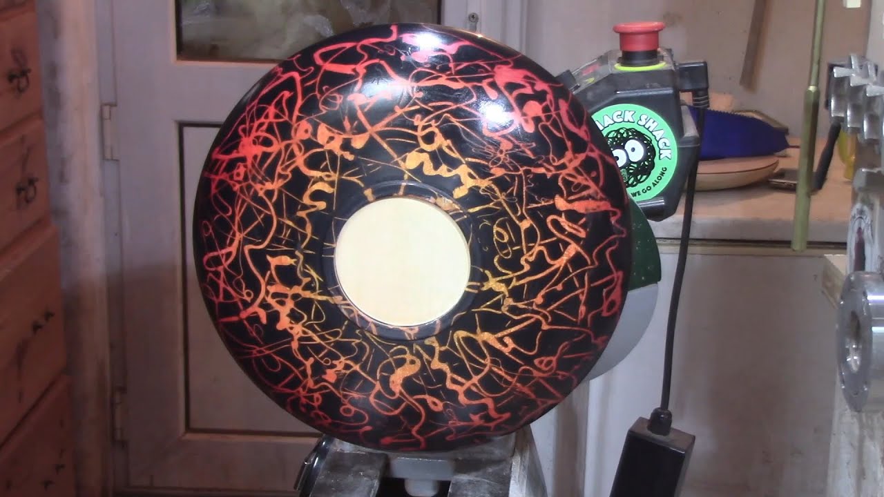 Woodturning | Flaming Sycamore Glue Bowl