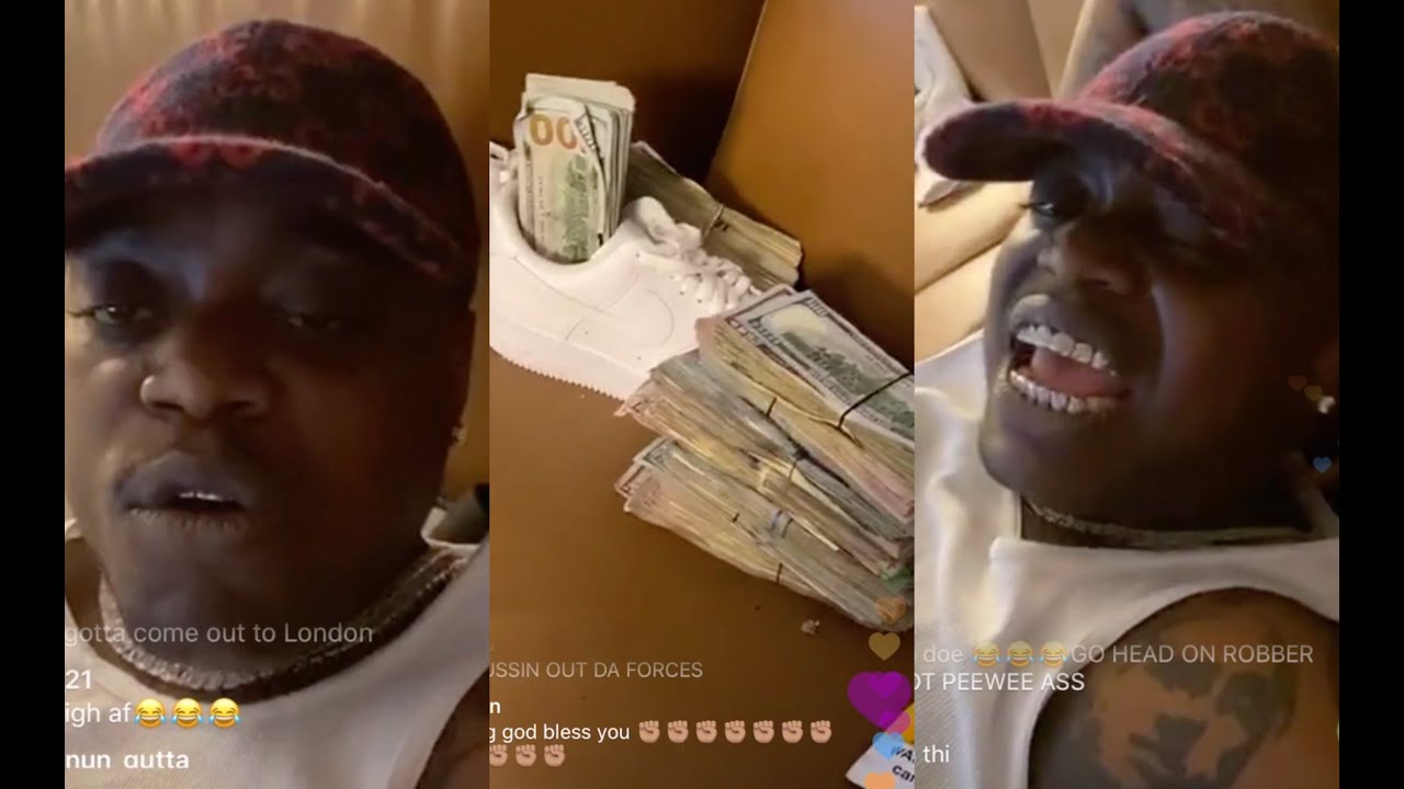 PeeWee Longway Geeked Out His Mind 😂Fan Says He Gone Rob Him