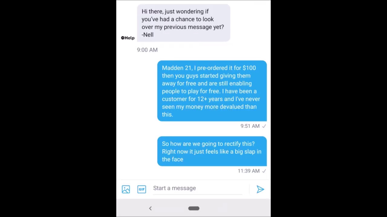Gamer Asks EA Why Madden 21 Is Still Free
