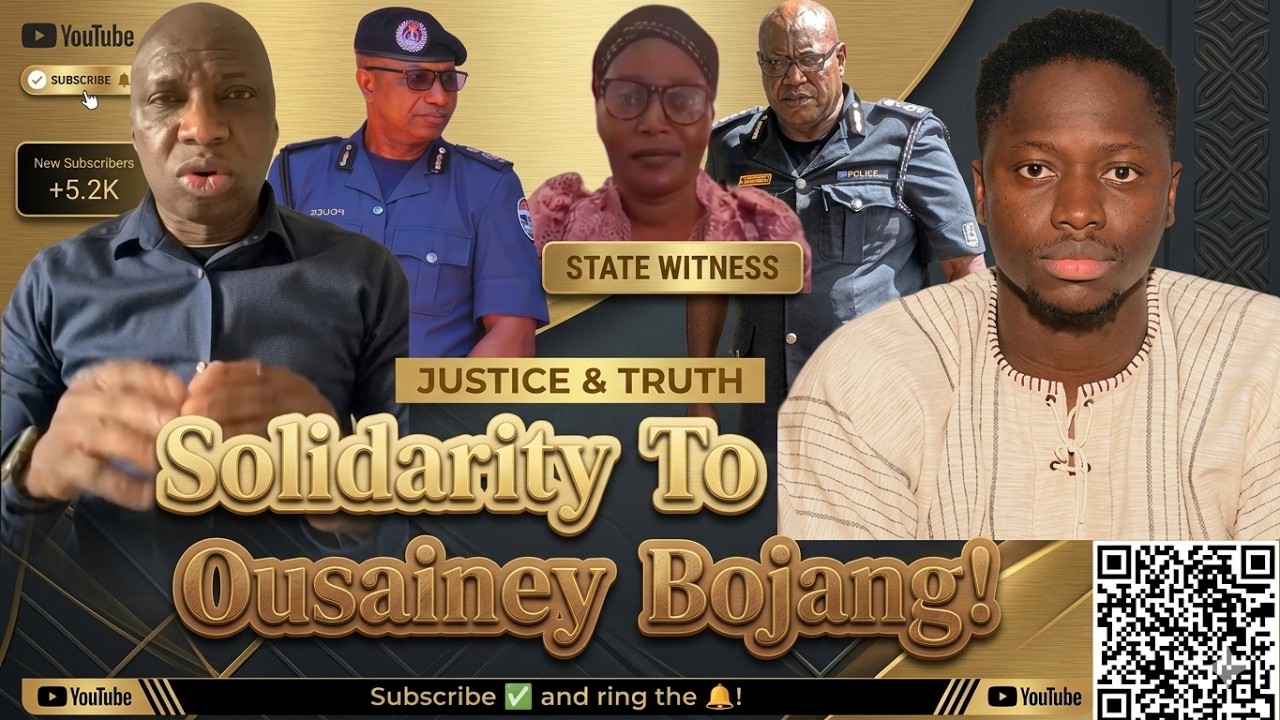 Solidarity to Ousainey Bojang.