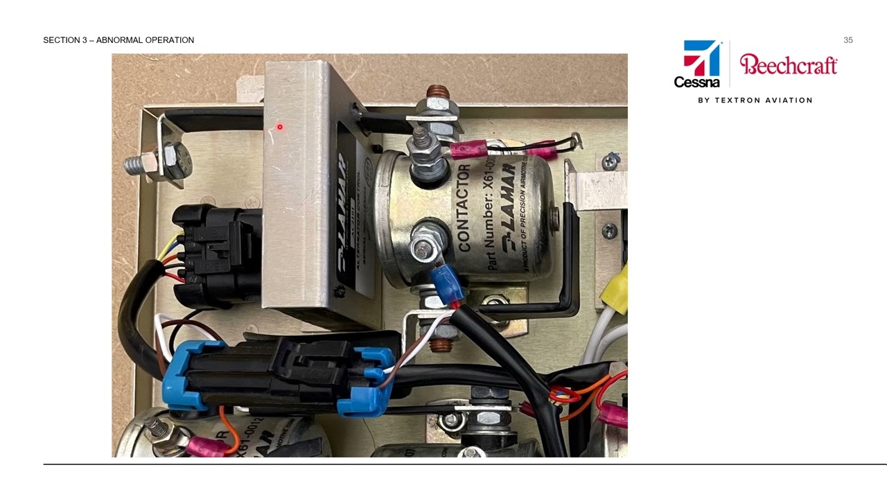 SEHW Electrical System Abnormal Operation
