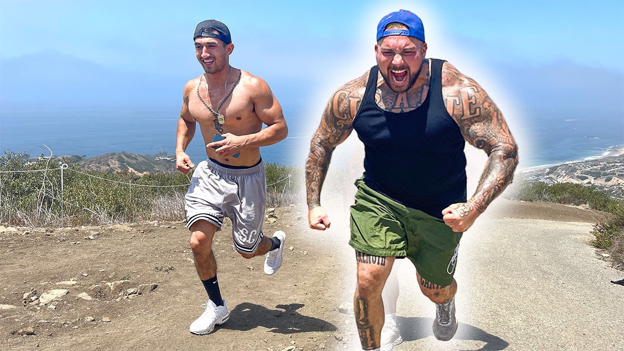 MEX LEE TRYS TO OUTWORK BIG BOY