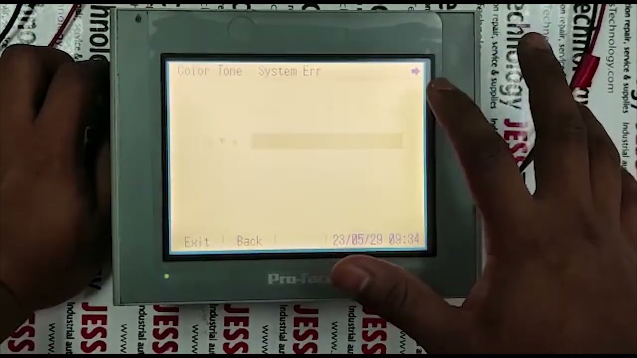 Repair HMI PRO FACE 3580207-02 | Problem: Cannot Power On | Jess Technology Malaysia